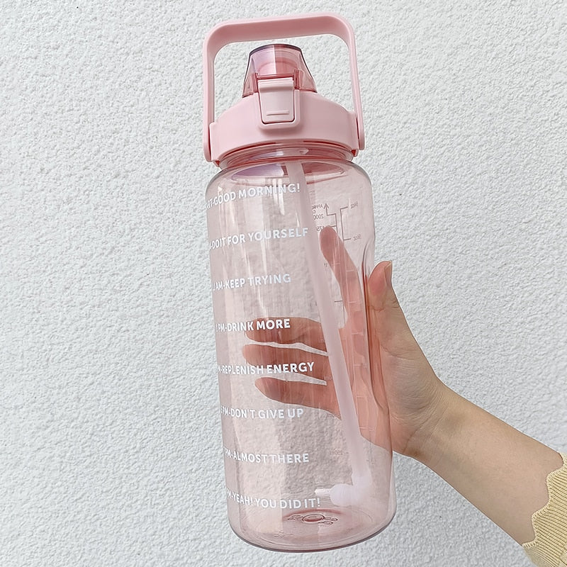 Large Motivational Water Bottle