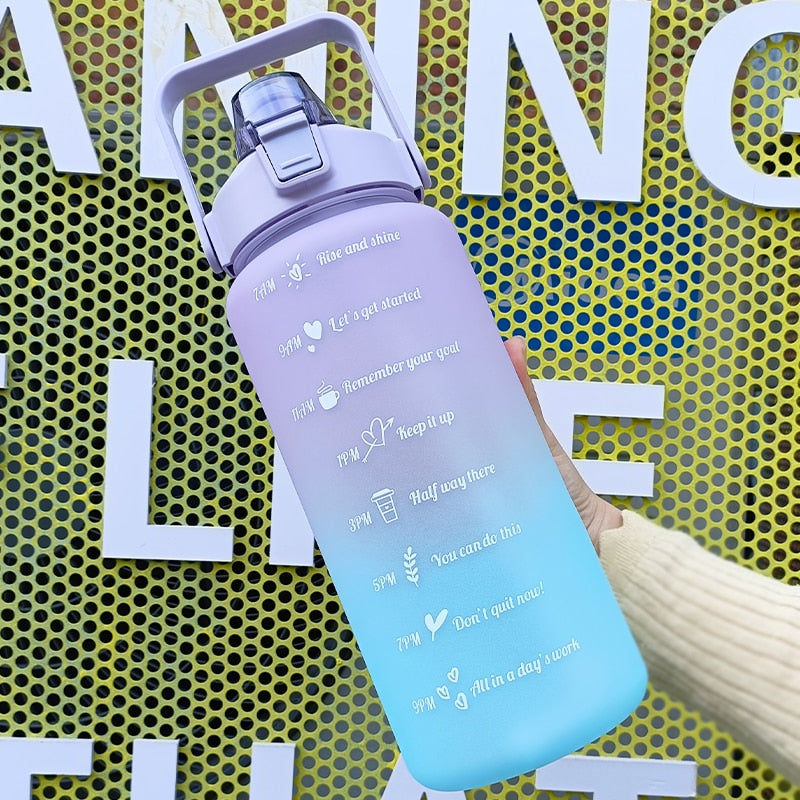 Large Motivational Water Bottle