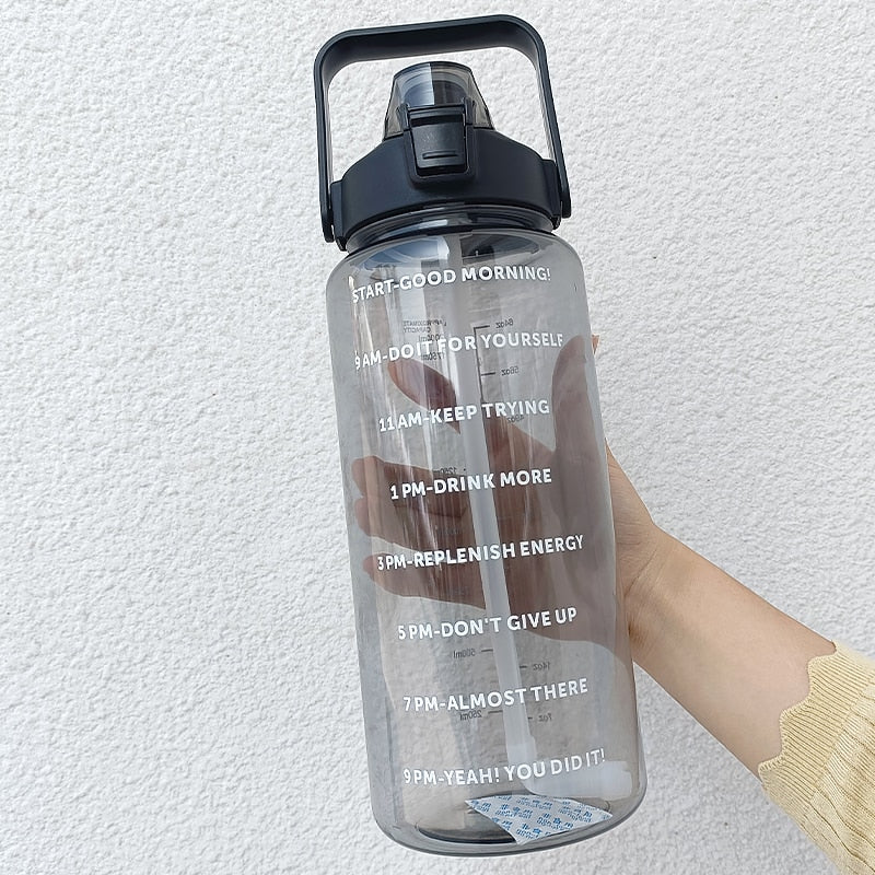 Large Motivational Water Bottle